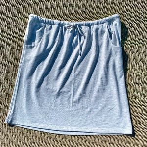 "Sonoma" light gray, skirt, M, EUC
